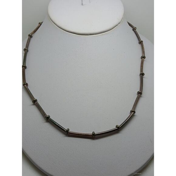 14.2 gr Vintage .925 sterling silver estate oxidized Jewelry Beads REPAIR CRAFT - Picture 2 of 11